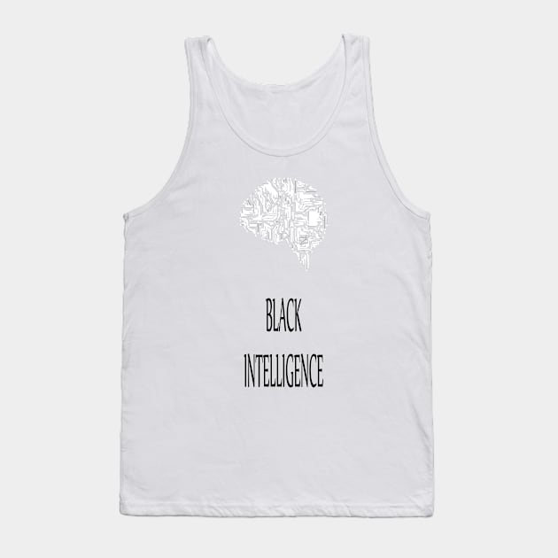 black intelligence Tank Top by saberox